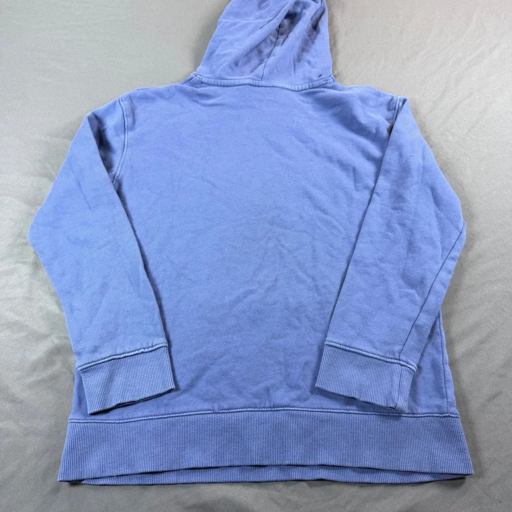 Cat & Jack Boys Blue Hooded Sweatshirt Pullover Kangaroo Pocket Size M 8/10